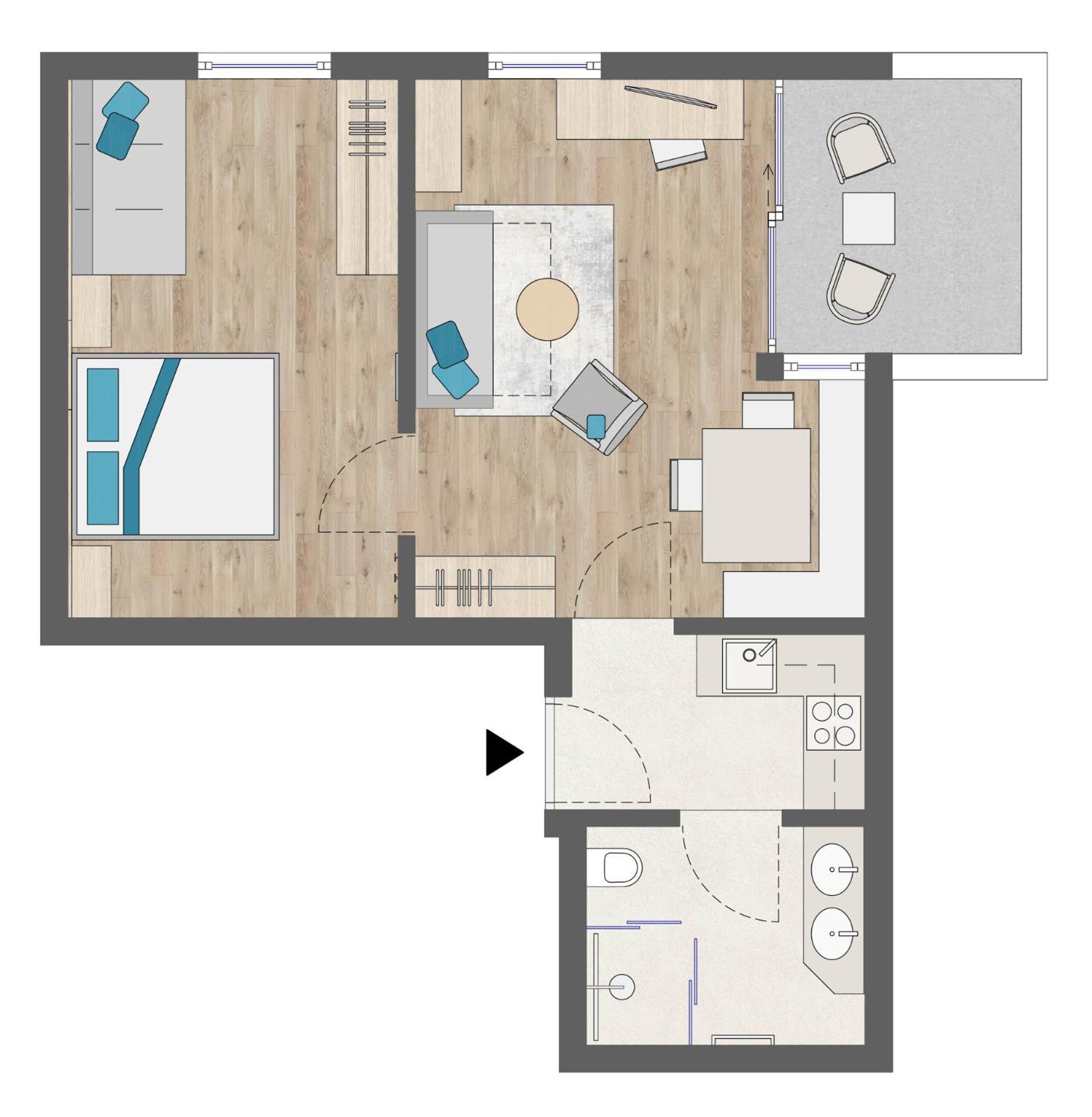 Apartment Pale Fiss Værelse billede
