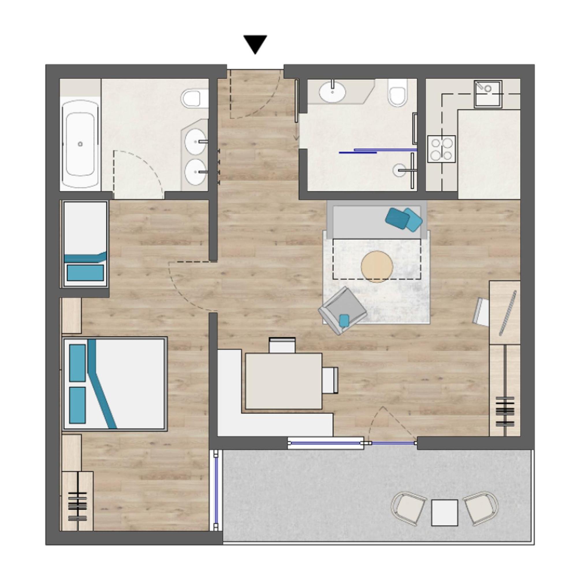 Apartment Pale Fiss Værelse billede